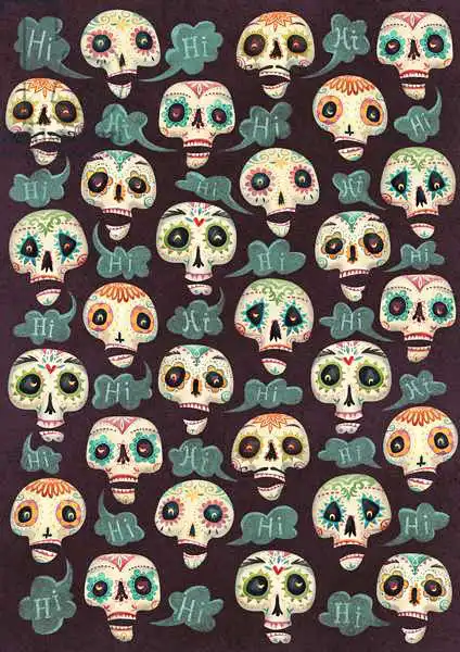 Rudaya, Runa Anastasiy: Halloween pattern