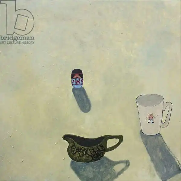 Lennon, Anastasi: Still life with cobweb jug