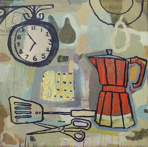 Lennon, Anastasi: Still life with scissors