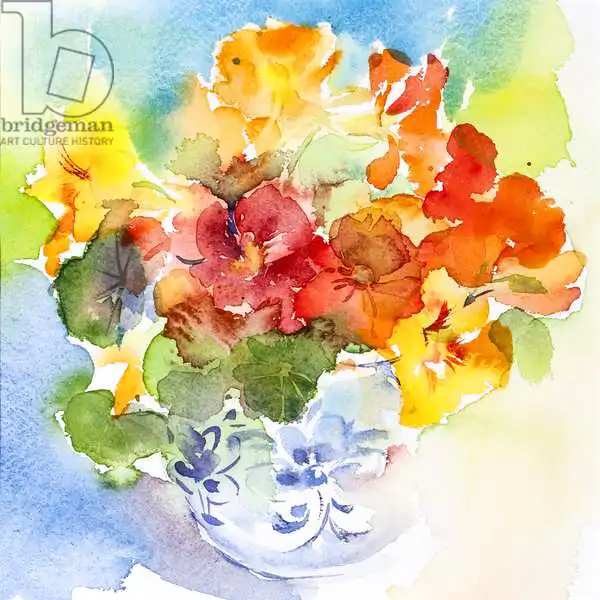 Keeling, Joh: Nasturzio in vaso Delft