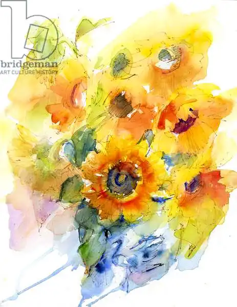 Keeling, Joh: Girasoli in vaso