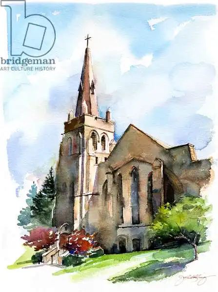 Keeling, Joh: Iglesia con campanario