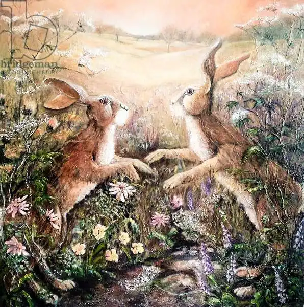 Smith, Mar: Hares at dawn