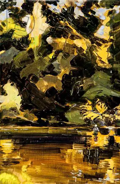 Sanders, Francesco: Schizzo del fiume beauly