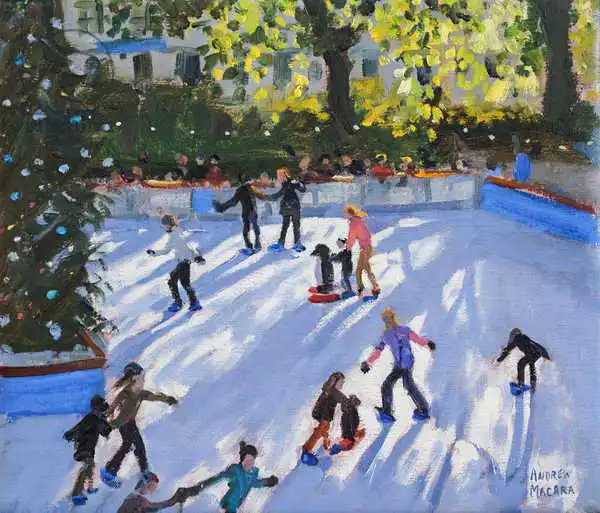 Macara, Andre: Ice skating, Natural History Museum