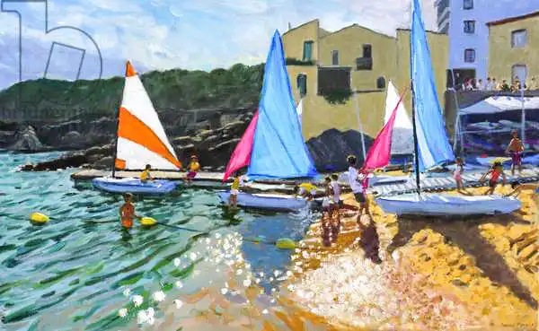 Macara, Andre: Sailing school,calella de palafrugall,costa brava,spain