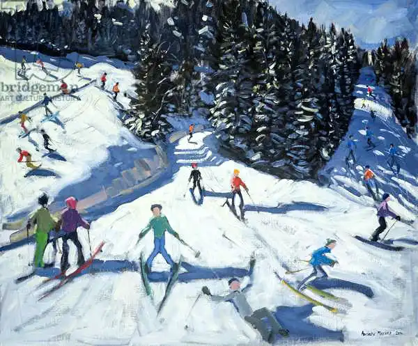 Macara, Andre: Mid-morning on the Piste, 2004