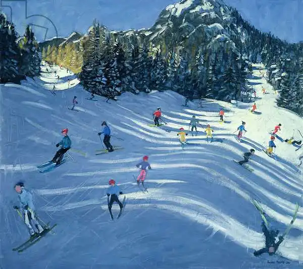 Macara, Andre: Two Ski-Slopes, 2004