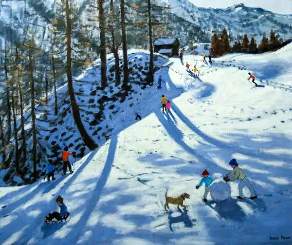 Macara, Andre: Large Snowball, Zermatt