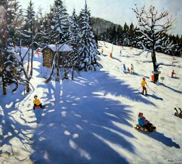Macara, Andre: Mountain hut, Morzine