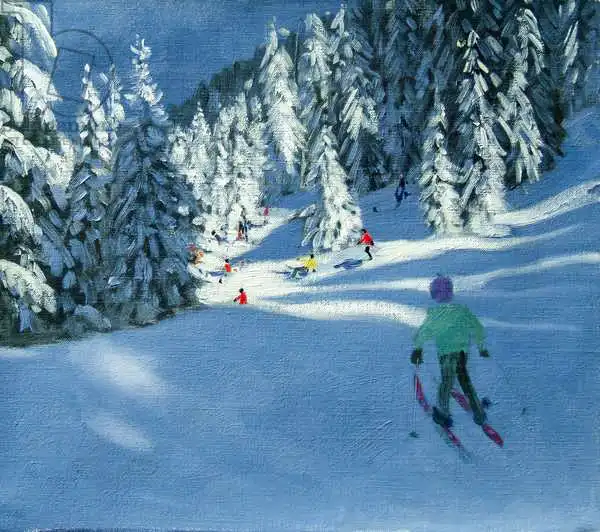Macara, Andre: Fresh Snow, Morzine, France