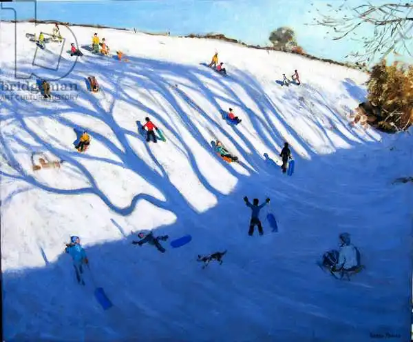 Macara, Andre: Shadows on a hill, Monyash