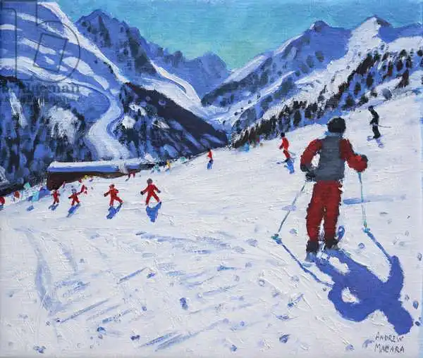 Macara, Andre: The ski instructor ,Mottaret
