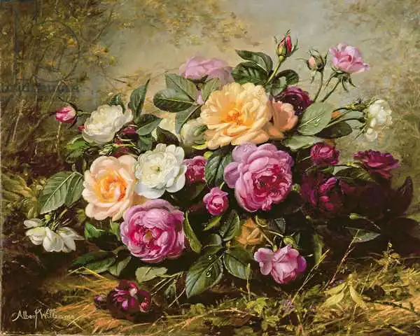 Williams, Albert: AB235 Full Blown Roses