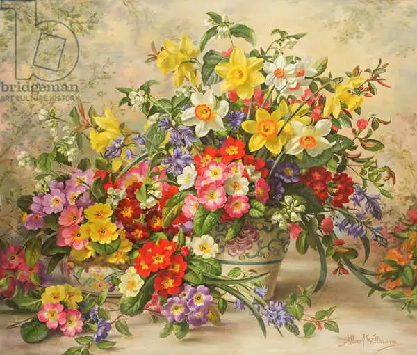 Williams, Albert: AB/296/2 Spring flowers and Poole Pottery, No. 2
