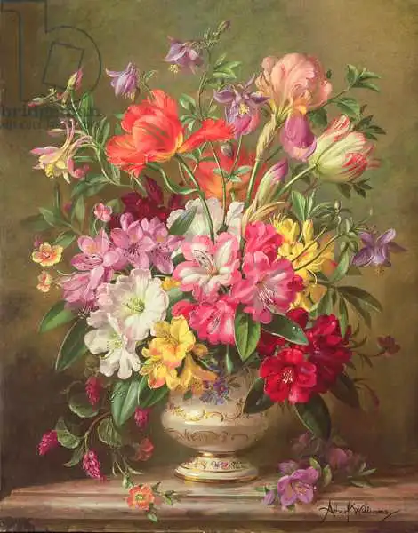 Williams, Albert: AB/315 A Spring Floral Arrangement