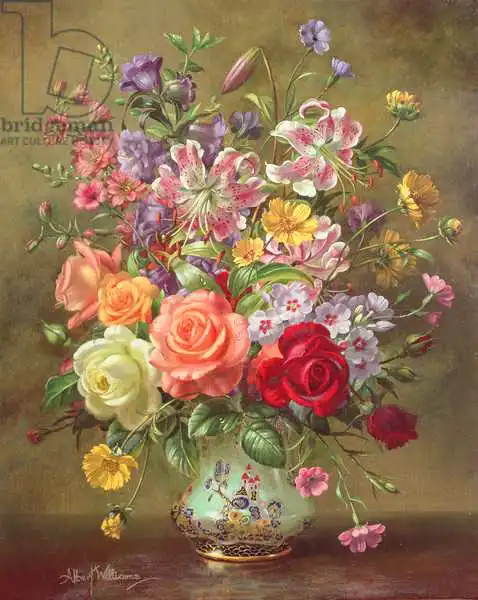 Williams, Albert: AB/316 A Summer Floral Arrangement