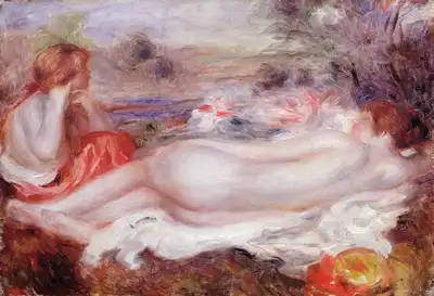 Renoir, Auguste: Odpočinek po koupeli