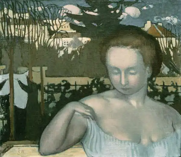 Denis, Maurice: Portrait of Marthe Denis, the artist wife