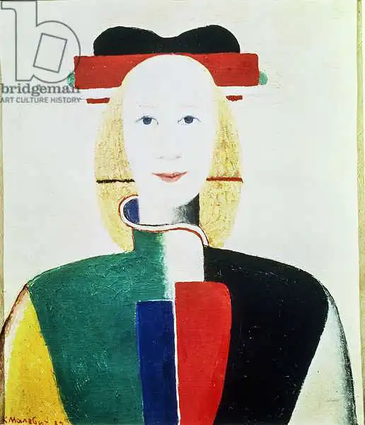 Malevich, Kazimir Severinovich: Girl with the Hat