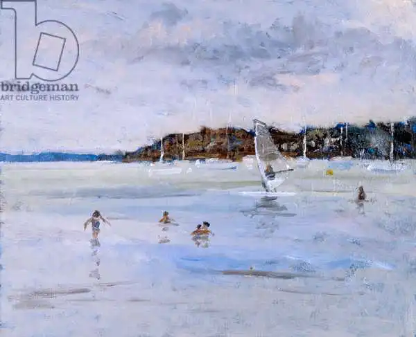 Glanville, Christophe: Windsurfistas y bañistas