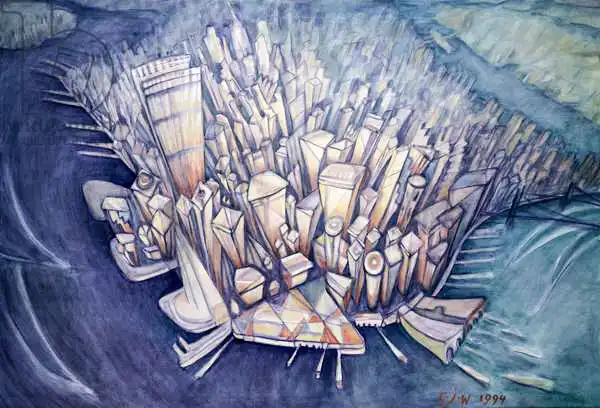 Johnson Wahl, Charlotte: Manhattan desde las alturas