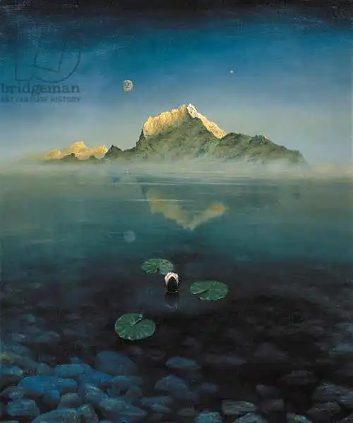 Cook, Simon: Mountain over Lake