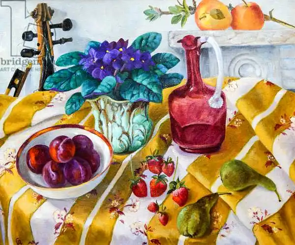Angelini, Cristian: African Violets (50x60)