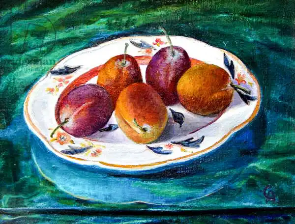 Angelini, Cristian: Fruit on a Staffordshire Dish