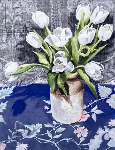 Angelini, Cristian: White Tulips