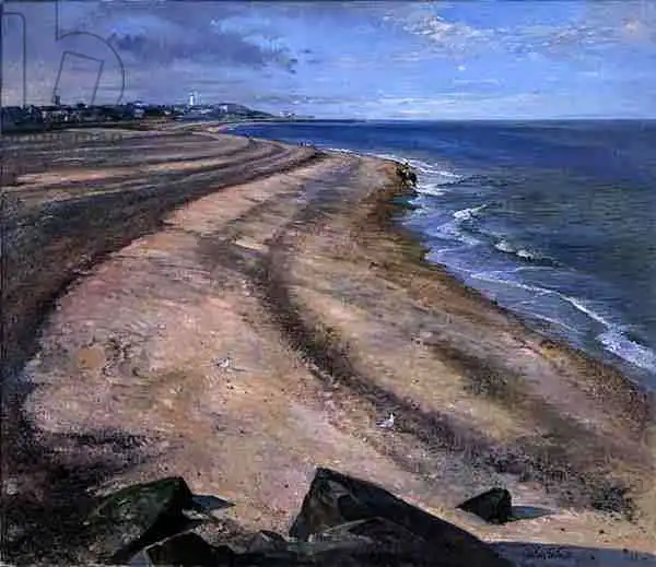Easton, Timoth: Beach Curve Towards Southwold