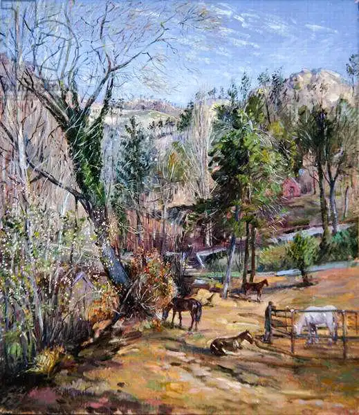 Easton, Timoth: El corral de caballos