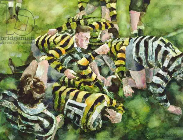 Ball, Gareth Lloyd: Farnham Rugby Club Scoring a Try