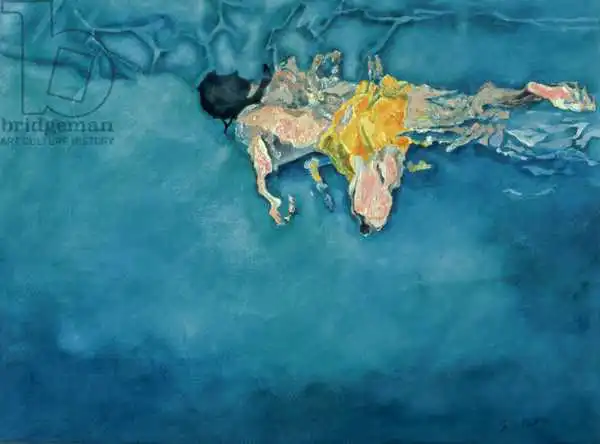 Ball, Gareth Lloyd: Swimmer in Yellow