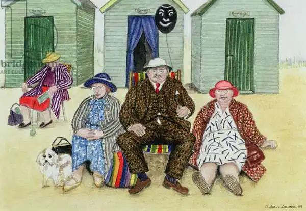 Lawson, Gillian: Three on a Beach