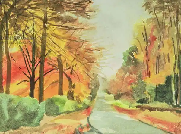 Godlewska de Aranda, Izabella: No.47 Autumn, Beaufays Road, Liege, Belgium