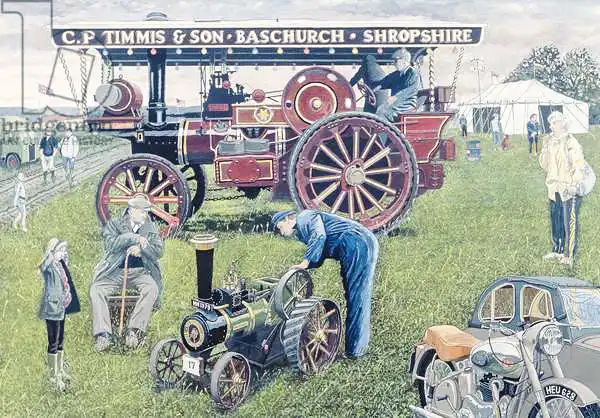Parsons, Huw S.: Traction Engines at the Show