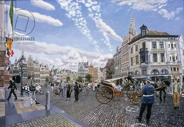 Parsons, Huw S.: The Great Market Square in Antwerp