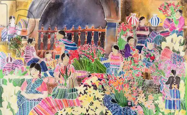 Simon, Hilar: Chichicastango, Market Day