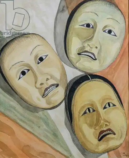 Hubbard-Ford, Carolyn: Oriental Masks