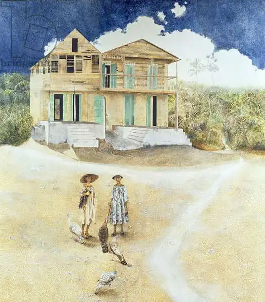 Reeve, James: Two Old Sisters, Jacmel, Haiti