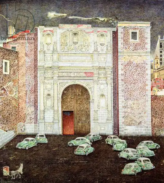 Reeve, James: Taxi Depot, San Lazaro, Mexico City