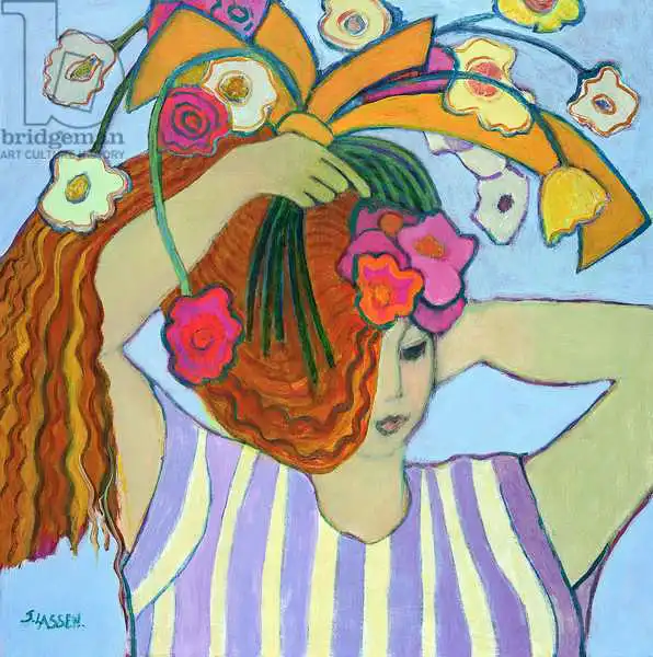 Lassen, Jeanette: Flowers in Her Hair-04