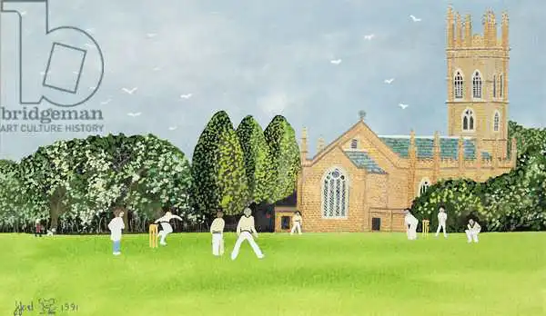 Joel, Jud: Cricket on Churchill Green