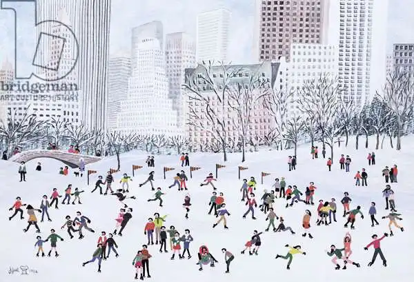 Joel, Jud: Skating Rink, Central Park, New York