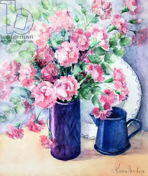 Armitage, Karen: Arrangement provençal des roses et des eucalyptus