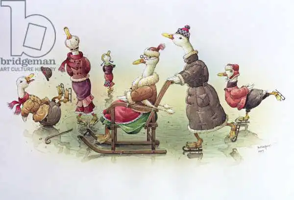Kasparavicius, Kestutis: Ducks on Skates