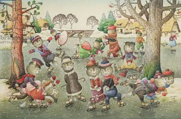 Kasparavicius, Kestutis: Cats on Skates