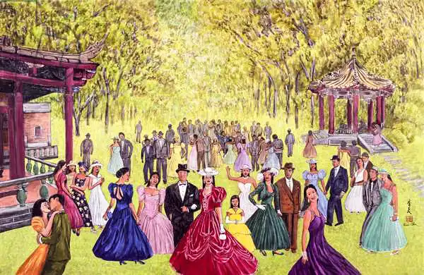 Chen, Komi: Elegant Garden Ball