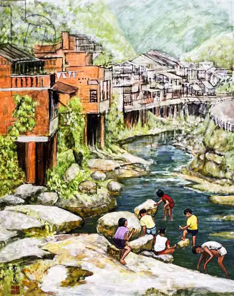 Chen, Komi: Village by the River